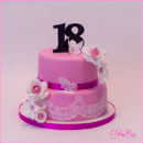 gâteau anniversaire 18 ans