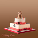 cake with dog