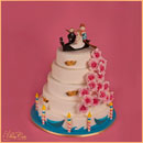 gâteau de mariage Venise