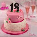 birthday cake 18 years