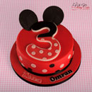 Mickey Mouse cake for twins