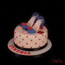 gâteau Louboutin
