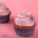 Blauwe bosbessen cupcakes